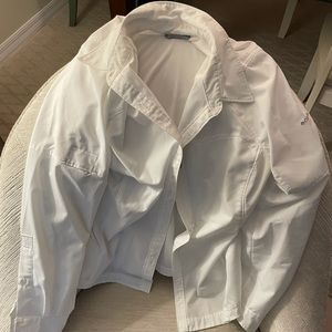 White Columbia sun shirt